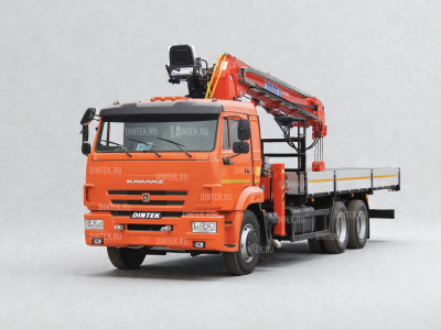 Камаз с Бурильно Крановой Установкой Dintek LS2056Н